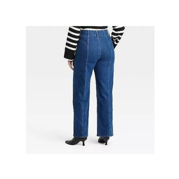 New! Universal Thread Women's High-Rise Tailored Wide Leg Jeans Size 17 - Picture 2 of 10